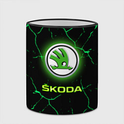 Кружка 3D SKODA, цвет: 3D-черный кант — фото 2