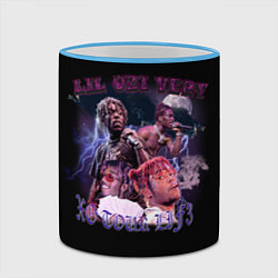 Кружка 3D LIL UZI VERT XO TOUR LIF3, цвет: 3D-небесно-голубой кант — фото 2