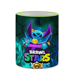 Кружка 3D Dark Lord Spike Brawl Stars, цвет: 3D-светло-зеленый кант — фото 2