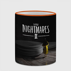 Кружка 3D Little Nightmares 2 Шестая, цвет: 3D-оранжевый кант — фото 2