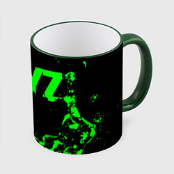 Кружка 3D Dayz, цвет: 3D-зеленый кант
