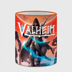 Кружка 3D Valheim, цвет: 3D-оранжевый кант — фото 2