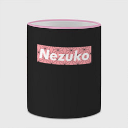 Кружка 3D NEZUKO НЕЗУКО КАМАДО, цвет: 3D-розовый кант — фото 2