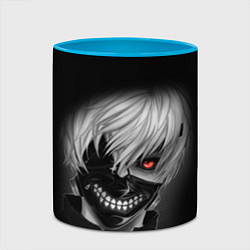 Кружка 3D TOKYO GHOUL ТОКИЙСКИЙ ГУЛЬ, цвет: 3D-белый + небесно-голубой — фото 2