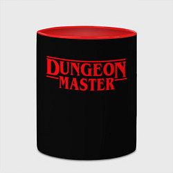 Кружка 3D Stranger Dungeon Master, цвет: 3D-белый + красный — фото 2