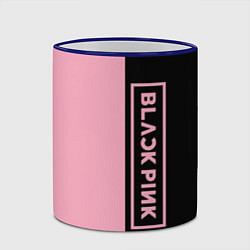 Кружка 3D BLACKPINK, цвет: 3D-синий кант — фото 2