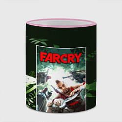 Кружка 3D Farcry 3, цвет: 3D-розовый кант — фото 2