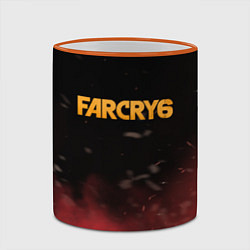 Кружка 3D Far Cry 6, цвет: 3D-оранжевый кант — фото 2