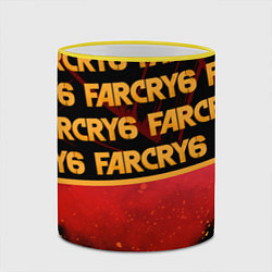 Кружка 3D Far Cry 6, цвет: 3D-желтый кант — фото 2