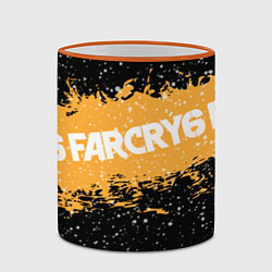 Кружка 3D Far Cry 6, цвет: 3D-оранжевый кант — фото 2