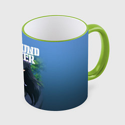 Кружка 3D Girls und Panzer, цвет: 3D-светло-зеленый кант