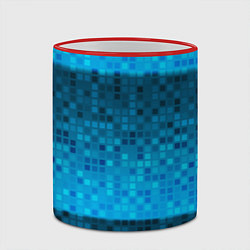Кружка 3D Летний бассейн, цвет: 3D-красный кант — фото 2