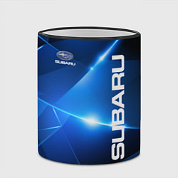 Кружка 3D Subaru, цвет: 3D-черный кант — фото 2