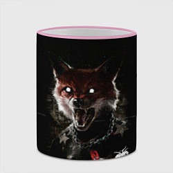 Кружка 3D Prodigy Fox, цвет: 3D-розовый кант — фото 2
