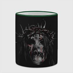 Кружка 3D Joey Jordison, цвет: 3D-зеленый кант — фото 2