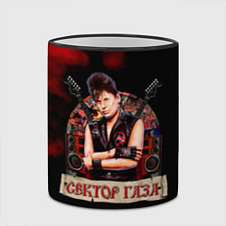 Кружка 3D Юрка ХОЙ - Сектор Газа, цвет: 3D-черный кант — фото 2