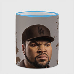 Кружка 3D Ice Cube Айс Куб Z, цвет: 3D-небесно-голубой кант — фото 2