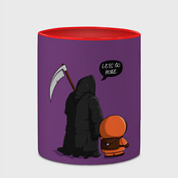 Кружка 3D Друг Кенни, цвет: 3D-белый + красный — фото 2