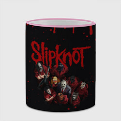 Кружка 3D SLIPKNOT СЛИПКНОТ Z, цвет: 3D-розовый кант — фото 2