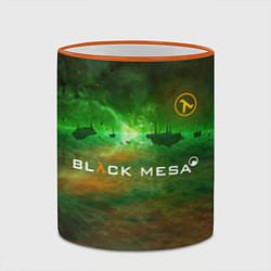 Кружка 3D BLACK MESA HALF-LIFE Z, цвет: 3D-оранжевый кант — фото 2