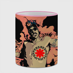 Кружка 3D RED HOT CHILI PEPPERS РЕД ХОТ ЧИЛИ ПЕППЕРС Z, цвет: 3D-розовый кант — фото 2