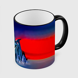 Кружка 3D Ария - Мания величия, цвет: 3D-черный кант