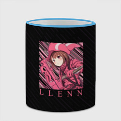 Кружка 3D LLENN Карэн Кохируимаки, цвет: 3D-небесно-голубой кант — фото 2