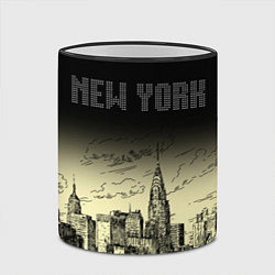 Кружка 3D Нью-Йорк, цвет: 3D-черный кант — фото 2