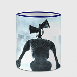 Кружка 3D Siren Head, цвет: 3D-синий кант — фото 2