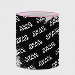 Кружка 3D Dead Space - Exposion Pattern, цвет: 3D-розовый кант — фото 2