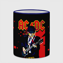 Кружка 3D ARE YOU REDY? ACDC, цвет: 3D-синий кант — фото 2