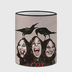 Кружка 3D Ozzy Osbourne, цвет: 3D-черный кант — фото 2