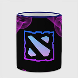 Кружка 3D Дота - Dota 2, цвет: 3D-синий кант — фото 2