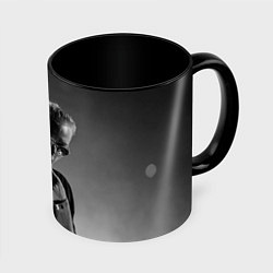 Кружка 3D T-Fest на концерте, цвет: 3D-белый + черный