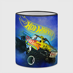 Кружка 3D Hot Wheels Хот Вилс, цвет: 3D-черный кант — фото 2