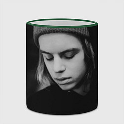 Кружка 3D Милый Фараон, цвет: 3D-зеленый кант — фото 2