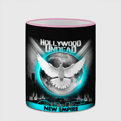 Кружка 3D New Empire, Vol 1 - Hollywood Undead, цвет: 3D-розовый кант — фото 2