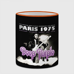 Кружка 3D Deep Purple - Paris 1975, цвет: 3D-оранжевый кант — фото 2