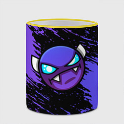 Кружка 3D Geometry Dash, цвет: 3D-желтый кант — фото 2