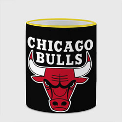 Кружка 3D B C Chicago Bulls, цвет: 3D-желтый кант — фото 2