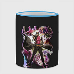 Кружка 3D Джотаро Куджо Джо Джо, цвет: 3D-небесно-голубой кант — фото 2