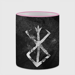 Кружка 3D BERSERK LOGO GRUNGE, цвет: 3D-розовый кант — фото 2
