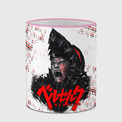 Кружка 3D BERSERK SCREAM БЕРСЕРК КРИК, цвет: 3D-розовый кант — фото 2