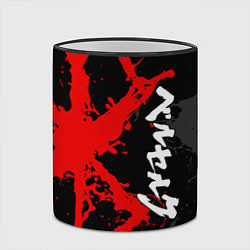 Кружка 3D БЕРСЕРК КРАСНОЕ КЛЕЙМО ИЕРОЛГИФЫ, цвет: 3D-черный кант — фото 2