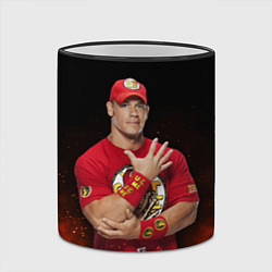 Кружка 3D Rise above hate, цвет: 3D-черный кант — фото 2