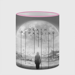 Кружка 3D DEATH STRANDING PRESIDENT USA, цвет: 3D-розовый кант — фото 2