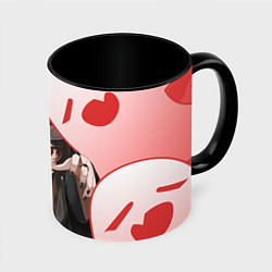 Кружка 3D ХУ ТАО С ПРИЗРАКАМИ, цвет: 3D-белый + черный