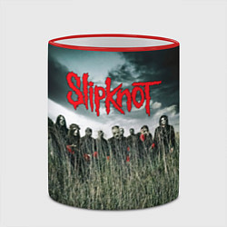 Кружка 3D All Hope Is Gone - Slipknot, цвет: 3D-красный кант — фото 2