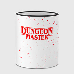 Кружка 3D DUNGEON MASTER BLOOD ГАЧИМУЧИ БЕЛЫЙ, цвет: 3D-черный кант — фото 2