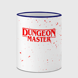 Кружка 3D DUNGEON MASTER BLOOD ГАЧИМУЧИ БЕЛЫЙ, цвет: 3D-синий кант — фото 2